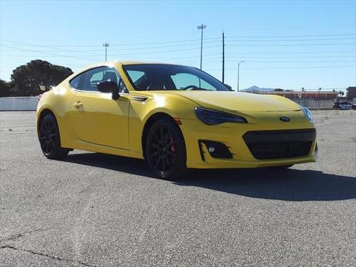 2017 Subaru BRZ Series. Yellow