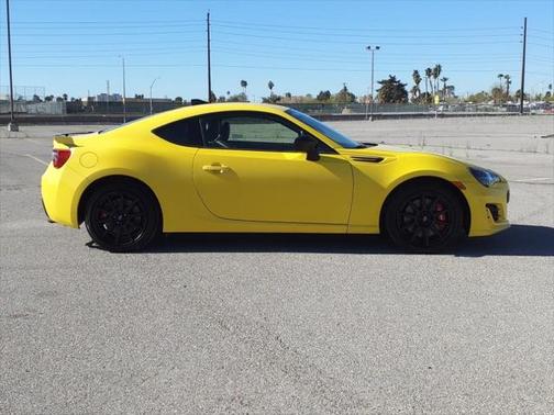 2017 Subaru BRZ Series. Yellow