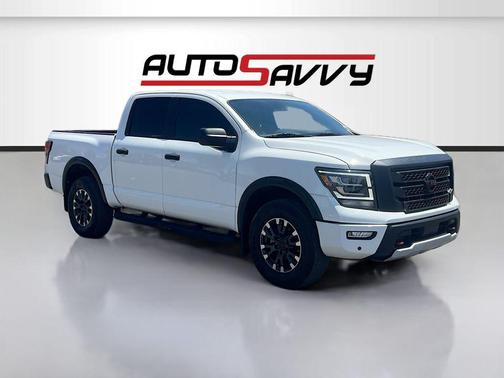 Glacier White 2024 Nissan Titan PRO-4X