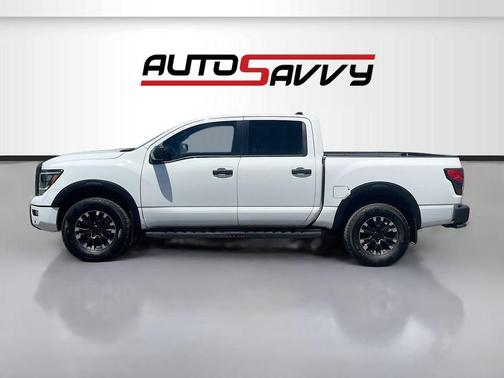 Glacier White 2024 Nissan Titan PRO-4X
