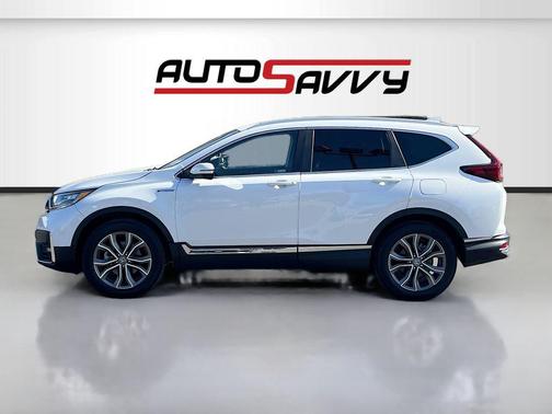 Platinum White Pearl 2022 Honda CR-V Hybrid Touring