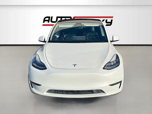 Pearl White Multi-Coat 2021 Tesla Model Y Performance Dual Motor All-Wheel Drive
