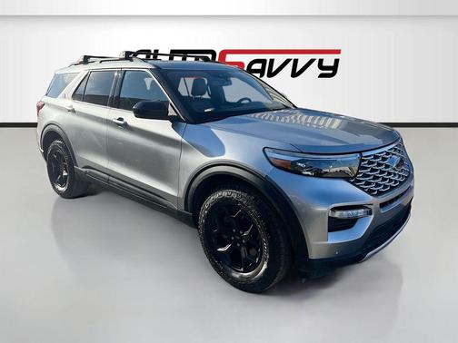 ICONIC SILVER METALLIC 2024 Ford Explorer Timberline