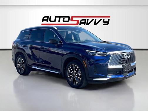 Grand Blue 2026 INFINITI QX60 LUXE AWD