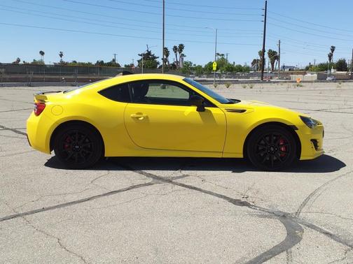 2017 Subaru BRZ Series. Yellow