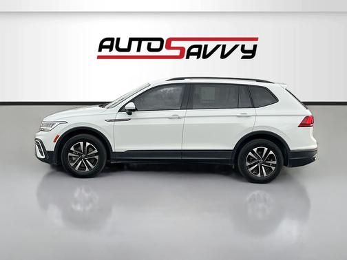 Pure White 2023 Volkswagen Tiguan 2.0T S