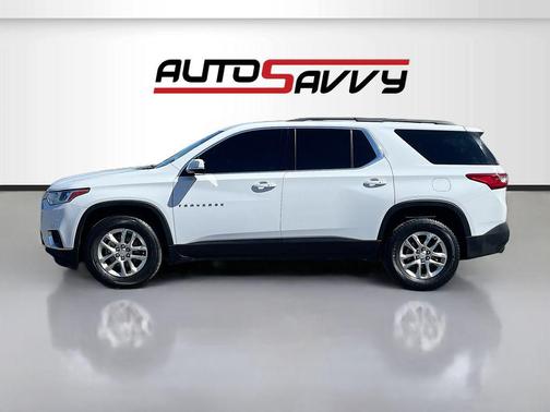 Summit White 2019 Chevrolet Traverse LT Cloth