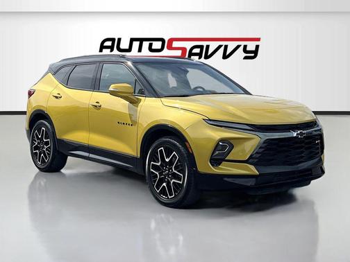 Nitro Yellow Metallic 2024 Chevrolet Blazer RS