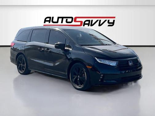 Black Metallic 2023 Honda Odyssey Sport