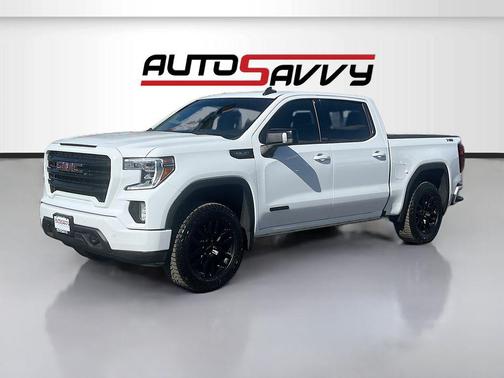 Summit White 2022 GMC Sierra 1500 Elevation