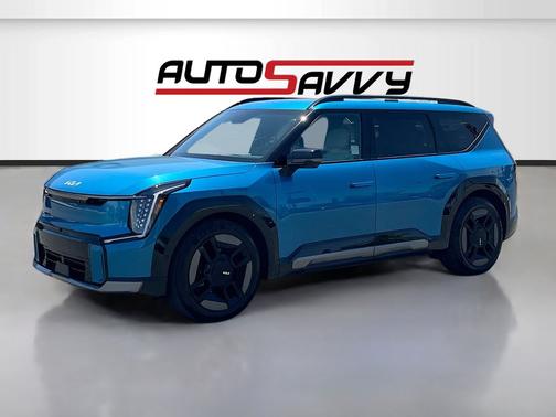 Ocean Blue 2024 Kia EV9 GT-Line