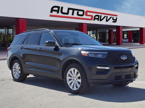 AGATE BLACK METALLIC 2023 Ford Explorer ST