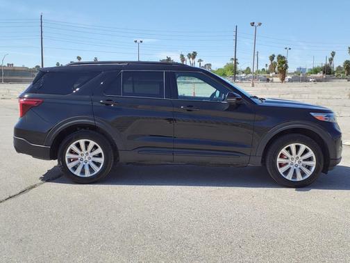 AGATE BLACK METALLIC 2023 Ford Explorer ST