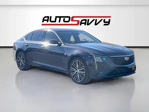 Midnight Sky Metallic 2025 Cadillac CT5 Premium Luxury
