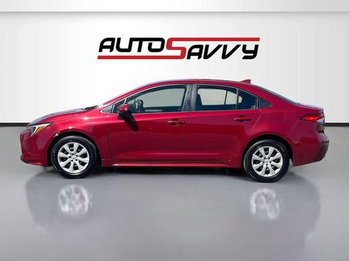 Ruby Flare Pearl 2025 Toyota Corolla Hybrid LE