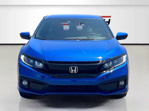 Aegean Blue Metallic 2021 Honda Civic Sport
