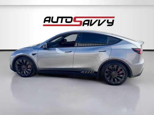 Stealth Grey 2024 Tesla Model Y Performance Dual Motor All-Wheel Drive