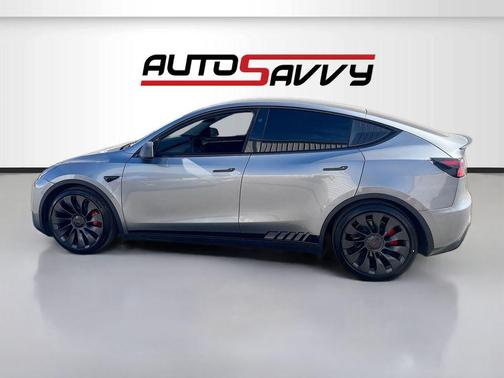 Stealth Grey 2024 Tesla Model Y Performance Dual Motor All-Wheel Drive