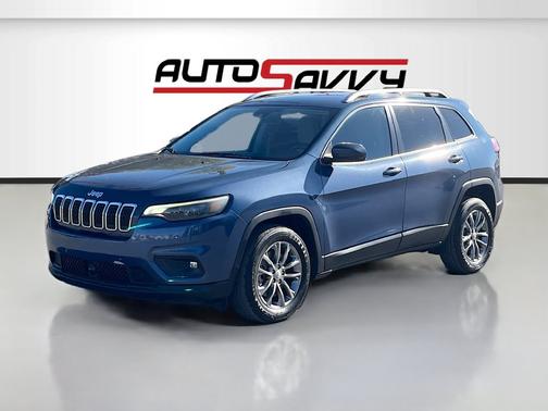 Slate Blue Pearlcoat 2021 Jeep Cherokee Latitude Plus