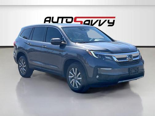 Modern Steel Metallic 2022 Honda Pilot 2WD EX-L