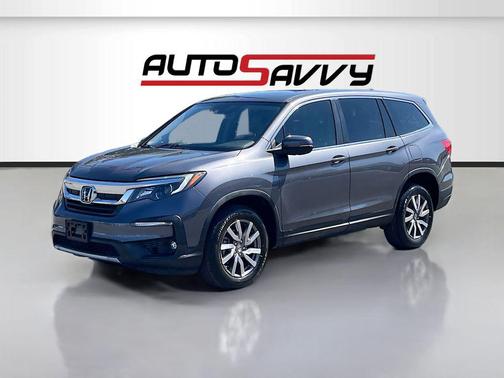 Modern Steel Metallic 2022 Honda Pilot 2WD EX-L