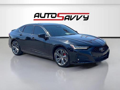 Black Metallic 2022 Acura TLX A-Spec