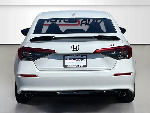 Platinum White Pearl 2023 Honda Civic Si Base
