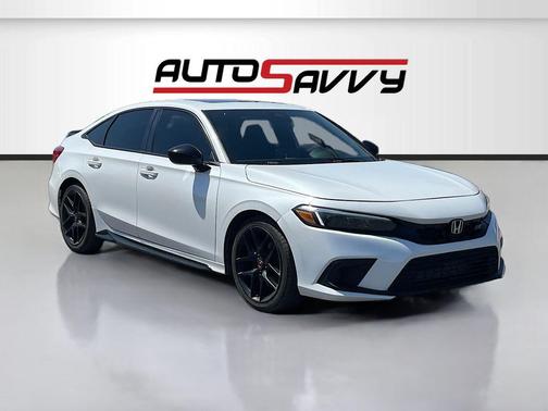 Platinum White Pearl 2023 Honda Civic Si Base