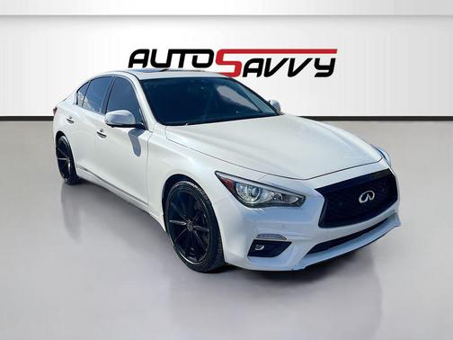 Majestic White 2022 INFINITI Q50 3.0t LUXE