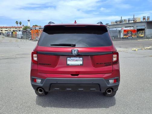 Red Metallic 2024 Honda Passport AWD Black