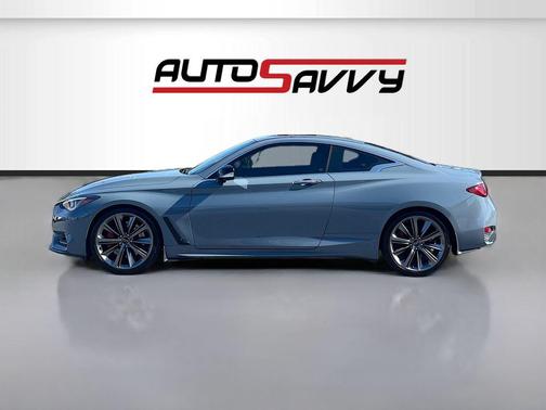 Slate Gray 2022 INFINITI Q60 3.0t Red Sport 400