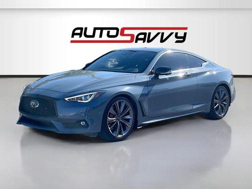 Slate Gray 2022 INFINITI Q60 3.0t Red Sport 400
