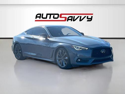 Slate Gray 2022 INFINITI Q60 3.0t Red Sport 400