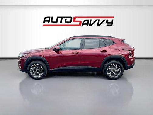 Crimson Metallic 2025 Chevrolet Trax LT
