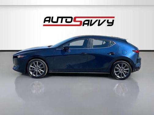 Deep Crystal Blue Mica 2021 Mazda Mazda3 AWD w/Preferred Package