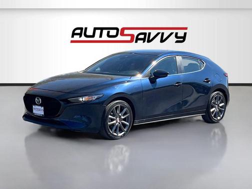 Deep Crystal Blue Mica 2021 Mazda Mazda3 AWD w/Preferred Package