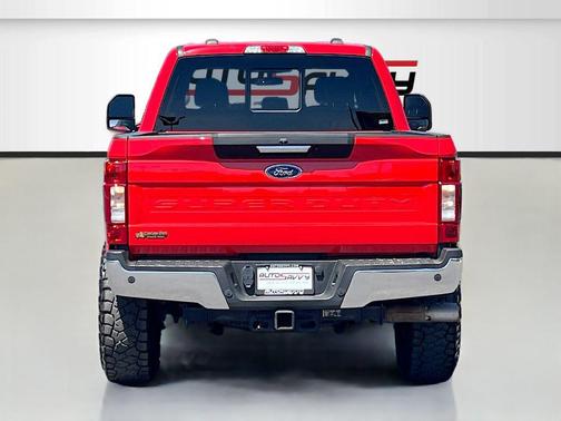 RACE RED 2022 Ford F-250 Lariat