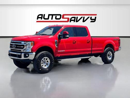 RACE RED 2022 Ford F-250 Lariat