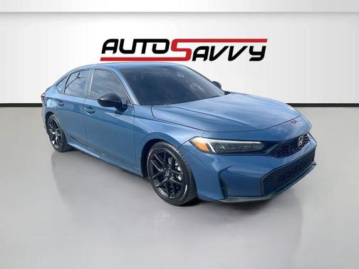Blue Lagoon Pearl 2025 Honda Civic Sport