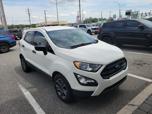 DIAMOND WHITE 2018 Ford EcoSport S