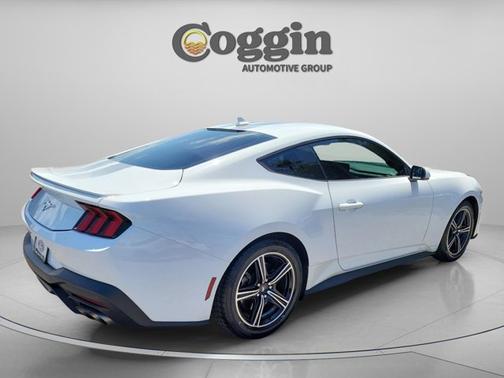 OXFORD WHITE 2024 Ford Mustang ECOBOOST PREMIUM