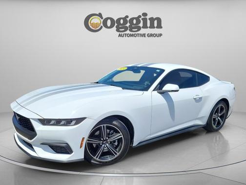 OXFORD WHITE 2024 Ford Mustang ECOBOOST PREMIUM