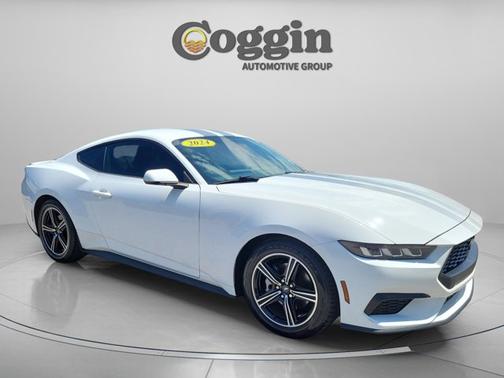 OXFORD WHITE 2024 Ford Mustang ECOBOOST PREMIUM