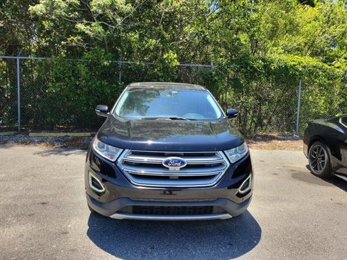 SHADOW BLACK 2017 Ford Edge TITANIUM