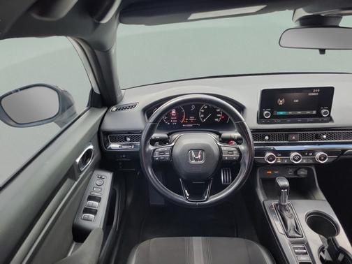 Platinum White Pearl 2022 Honda Civic SPORT
