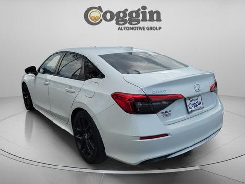 Platinum White Pearl 2022 Honda Civic SPORT