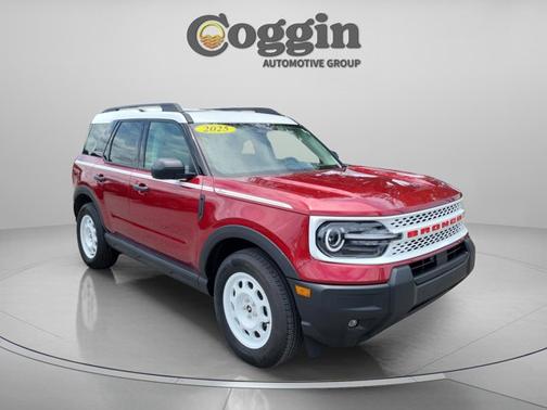 RUBY RED METALLIC TC 2025 Ford Bronco Sport HERITAGE