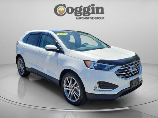STAR WHITE 2024 Ford Edge TITANIUM