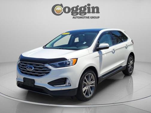 STAR WHITE 2024 Ford Edge TITANIUM