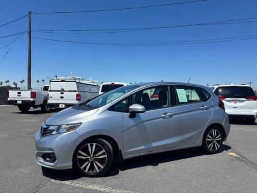 Silver 2019 Honda Fit EX